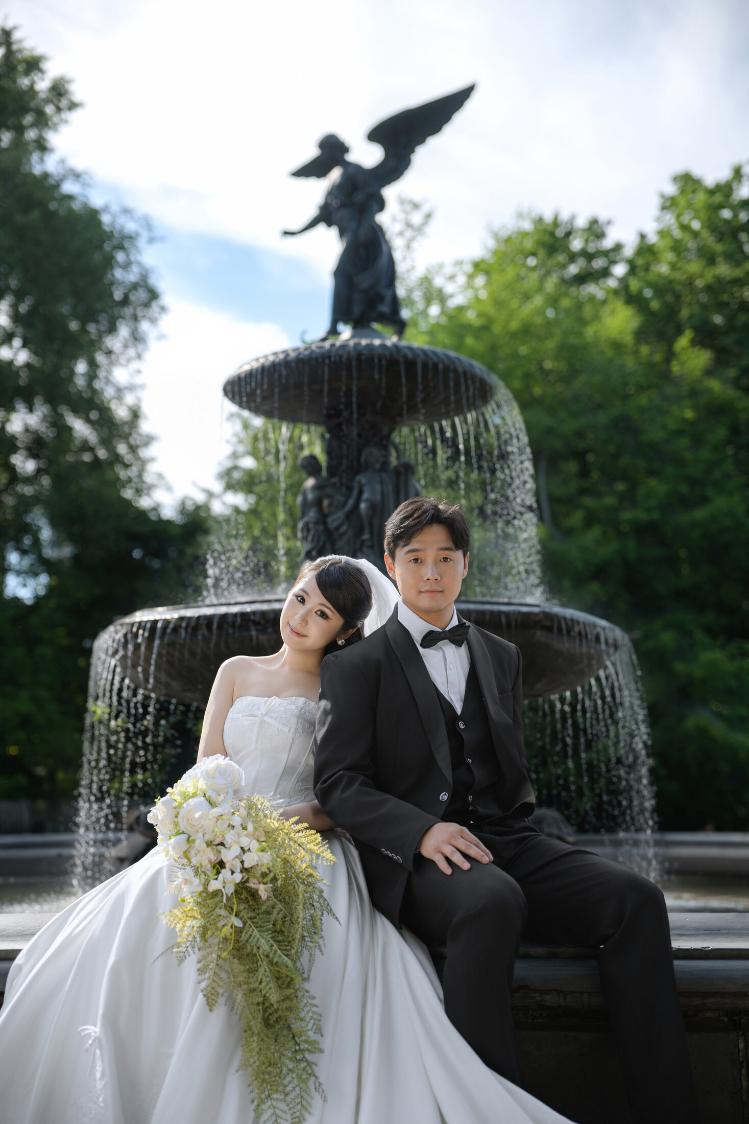 余凌与孝锡的婚纱照 6