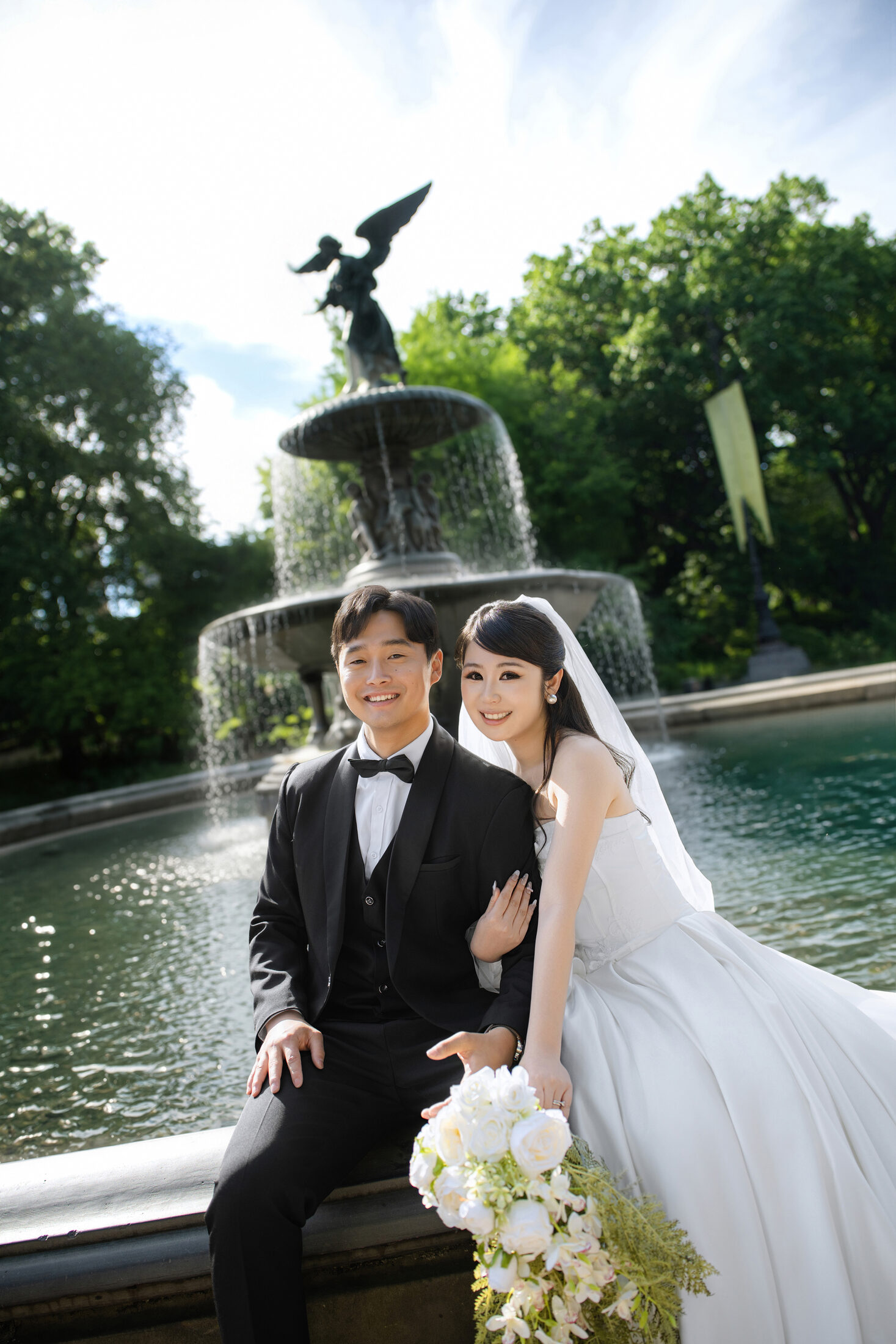 余凌与孝锡的婚纱照 16