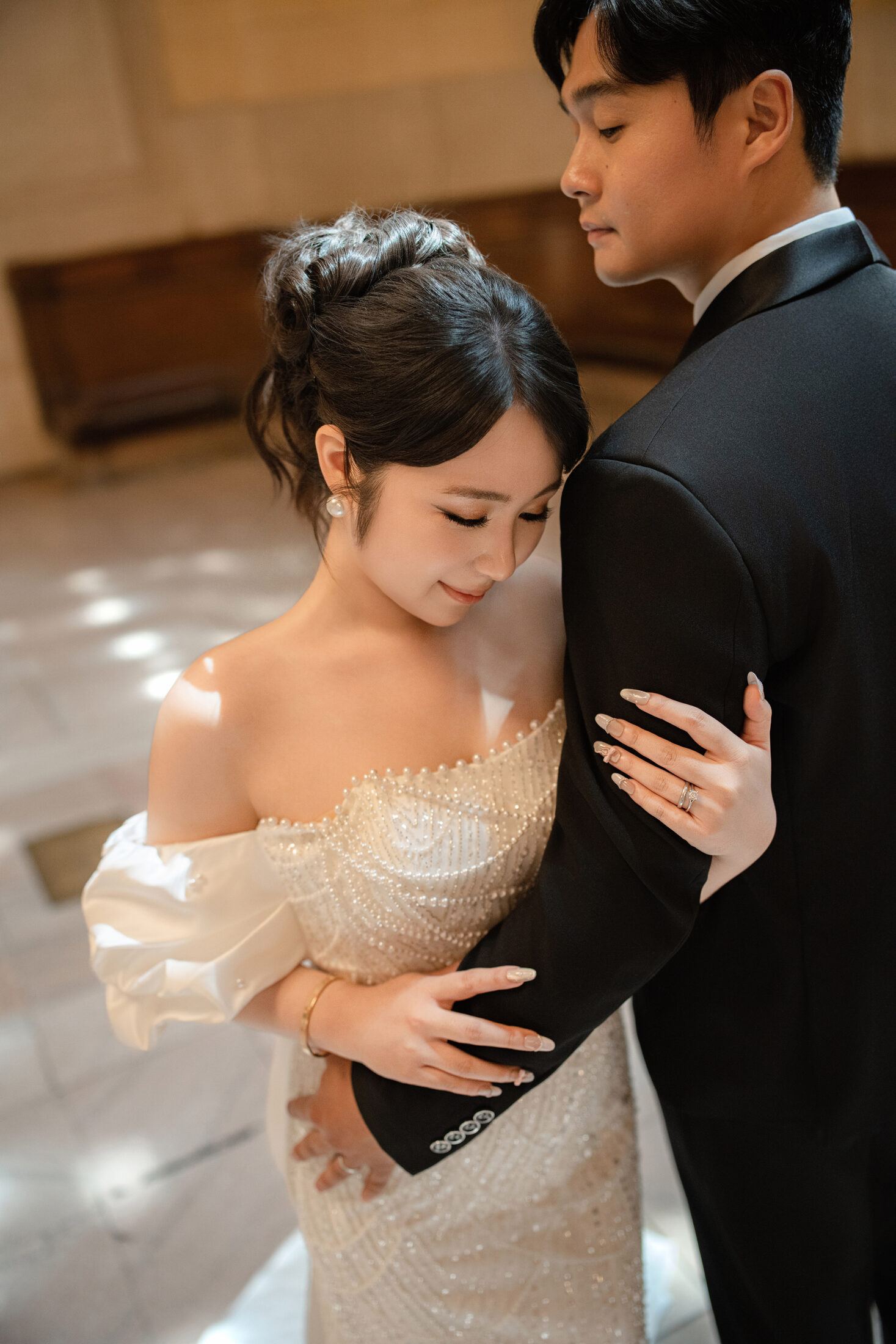 余凌与孝锡的婚纱照 26